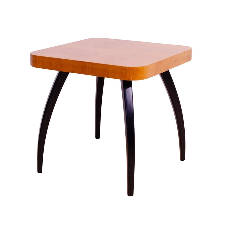 Fully renovated Spider table H 259 by Jindřich Halabala, 1930s 