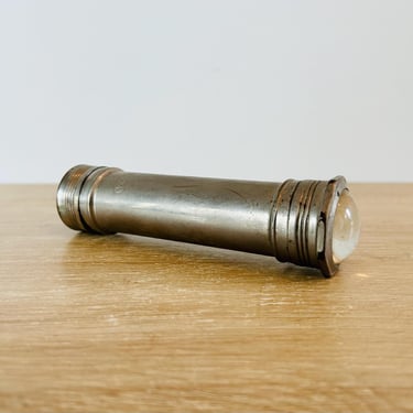 Vintage Industrial Yale Flashlight Fisheye Lens Torch Yale Electric Corp 