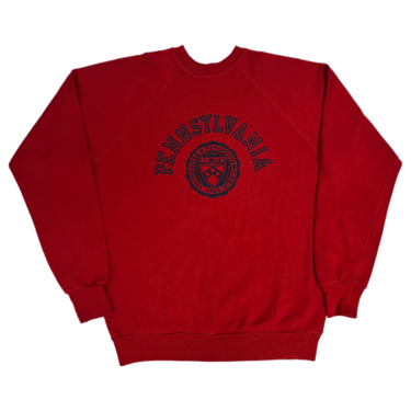 Vintage University Of Pennsylvania "Penn" Raglan Sweatshirt