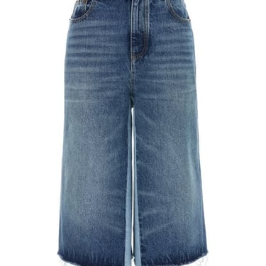 Chloe Women Denim Bermuda Shorts