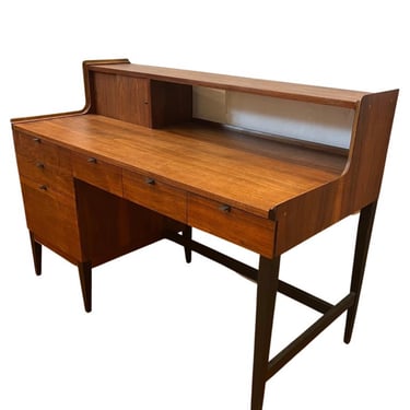 American Midcentury Rare Tall Desk/Secretaire by Arthur Umanoff for Cavalier