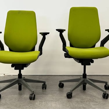 Green Steelcase Gesture Task Chair