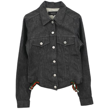 Gucci 1998 Denim Jacket Black #40