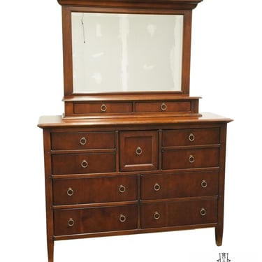 HOOKER FURNITURE Contemporary Modern 60" Nine Drawer Mule Chest of Drawers w. Mirror 545-90-006 / 545-90-011 