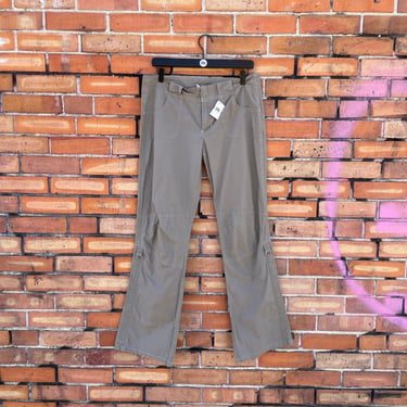 vintage y2k brown prana mid rise flares / m medium 