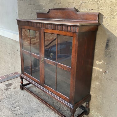 Antique Oak Bookcase