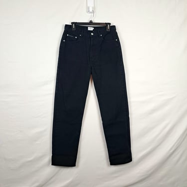 Vintage 90s Black Calvin Klein High Rise Jeans, Size 32 Waist 