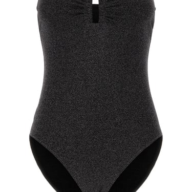 Eres Women Black Stretch Nylon Blend Scintillant Swimsuit