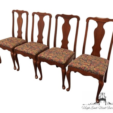 Set of 4 PENNSYLVANIA HOUSE Solid Cherry Traditional Style Dining Side Chairs 12-3126 