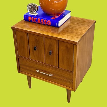 LOCAL PICKUP ONLY ———— Vintage Amsterdam Furniture Corp. Nightstand 