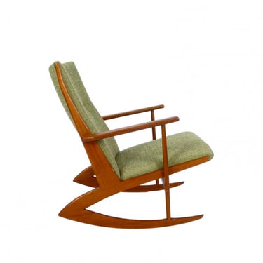 Early 1960s Teak Rocking Chair