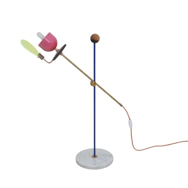 Memphis-Inspired Floor Lamp by Phillip Wells 