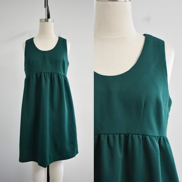 1960s/70s Forest Green Dress 