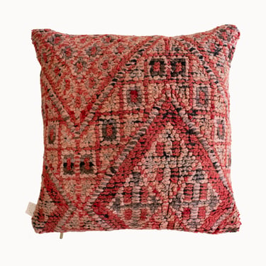 Vintage Moroccan Rug Pillow