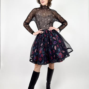 80s Karl Lagerfeld Tutu Good For You Dress