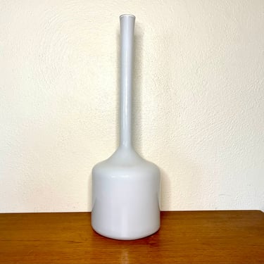 Glass Vase In The Style of Carlo Moretti 