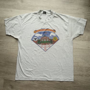 Vintage Mercy County Trenton Thunder Water Front Park Graphic Tee