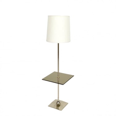 Floor Lamp With Table by Laurel Lamp Co