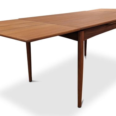 Teak Dining Table with 2 Hidden Leaves -  122301