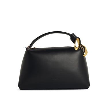 Jw Anderson 'Corner' Black Leather Bag Women