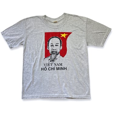 Vintage HO CHI MINH Vietnam T-Shirt ~ fits M ~ Graphic / Novelty / Tourist Tee ~ Soft / Thin 