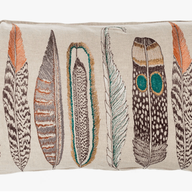 LARGE FEATHERS LUMBAR PILLOW