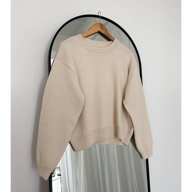 Milo Cotton Sweater - Natural