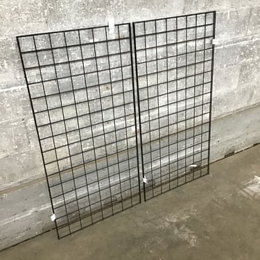 2 Steel Wire Mesh Grid Panels (Seattle)