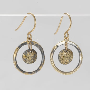 Sample Sale - Small Sun Centric Earrings