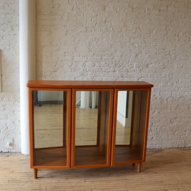 MCM Skovby Danish Teak Bookcase / Console / Bar / Display Cabinet