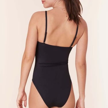 Andie Swim The Amalfi Flat One Piece - Black