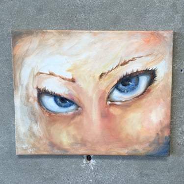 Eyes Oil Painting