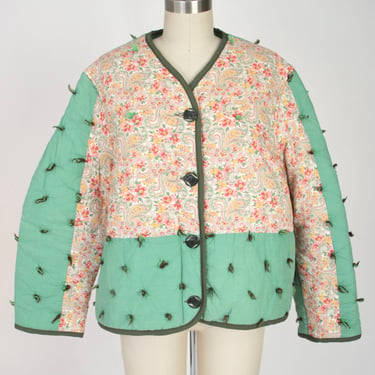 Carleen One-Of-A Kind Quilted Jacket