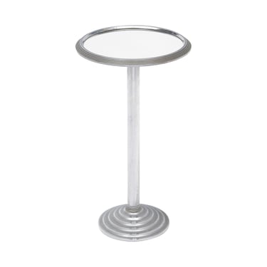 Modernist French Chrome Side Table