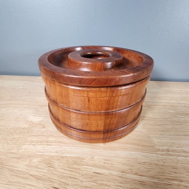 Dansk Teak Ice Bucket 