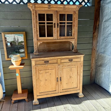 Antique French Cottage Hutch