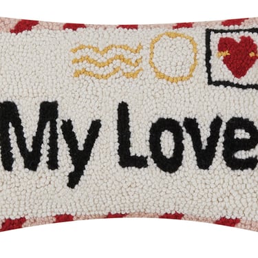 Love Letter Hook Pillow