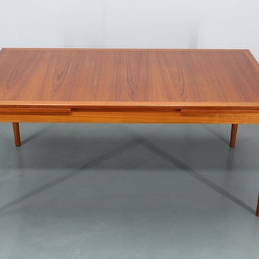 1960s Kai Winding Large Teak Extendable Dining Table Model 16,Denmark / Mid-century / Vintage Table / 