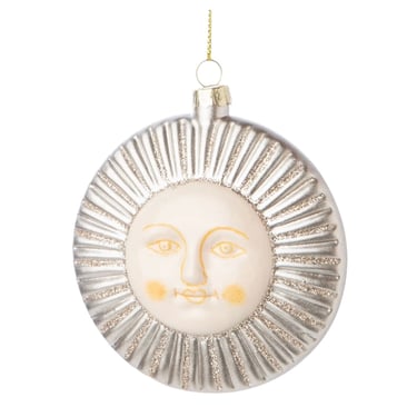 STH Silver Sun Ornament