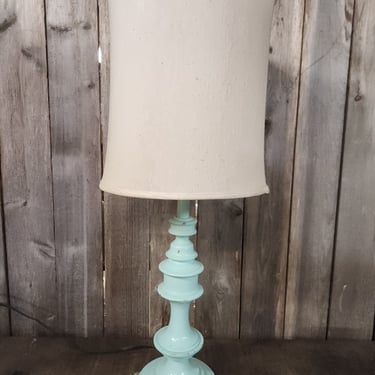 Minty Fresh Table Lamp 12.5" x 32"