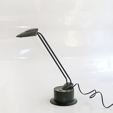 Vintage Sölken Leuchten Postmodern Jet Black Adjustable Articulated Desk Lamp Retro Crane Architect Task Home Office Studio Futuristic Light 