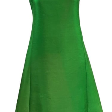 Joan Leslie 60s Lime Green Cocktail Dress