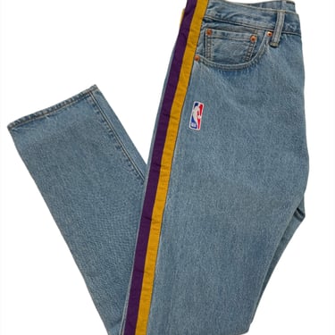 Levi's x Los Angeles Lakers Striped Just Don Denim Jeans Sz. 34