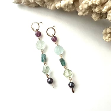 Demimonde Terra Earrings in Spring Colors