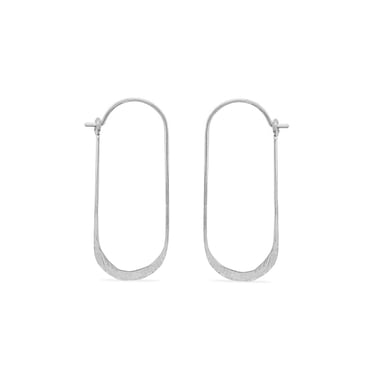 Petite Kairo Hoops - Sterling Silver