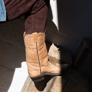 Stunning Saddle Tan Cowboy Boot