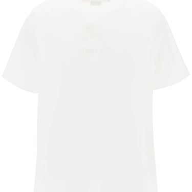 Burberry Tempah T-Shirt With Embroidered Ekd Men