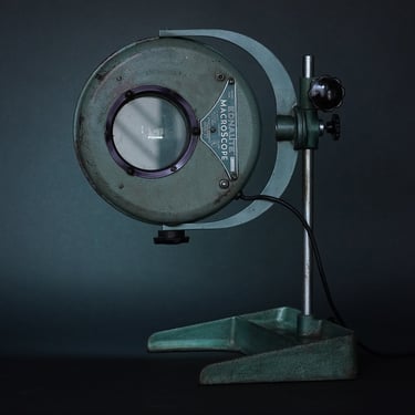 1950's Macroscope Articulating Magnifier Lamp