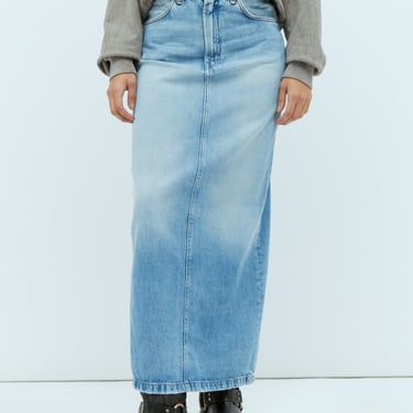 Acne Studios Women Midi Denim Skirt