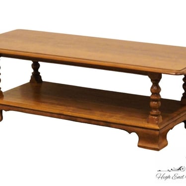 ETHAN ALLEN Heirloom Nutmeg Maple Colonial Early American 50